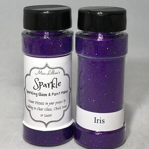 Iris SPARKLE Miss Lillians Glaze and paint maker