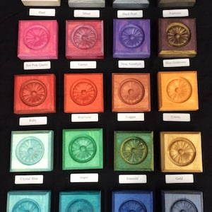 Metallic Glazes by Miss Lillian Precious Gems Series