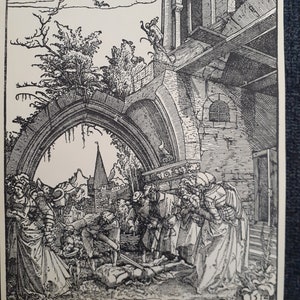 Ephemera religious German art John the Baptist