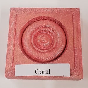 Metallic Glaze Coral by Miss Lillian