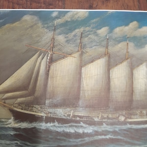 Ephemera German Maritime art prints