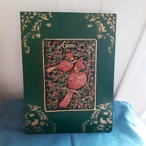 Christmas Cardinals wall art Christmas decor