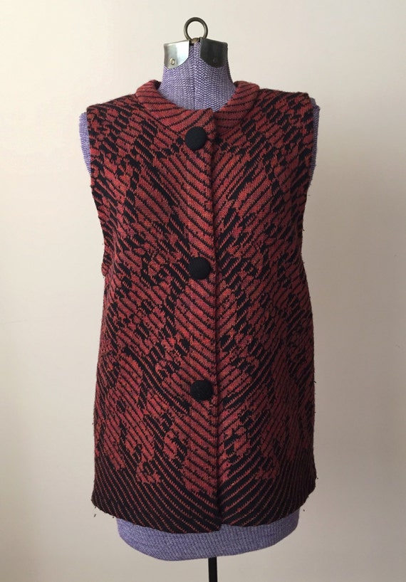Vintage 1970s Katalin Long Sweater Vest s/m | Etsy