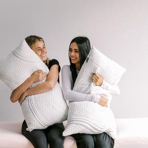 Adjustable Cooling Memory Foam Pillow,Shredded memory foam pillow,Best pillow for neck pain,Customizable loft pillow, MADE in the USA