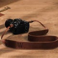 Personalized Leather Camera Strap, Custom Camera Strap with Name, Gift for Photographer, Fathers Day Gift, Boyfriend Gift, Anniversary Gift product logo