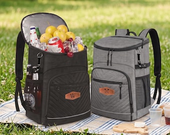 Insulated Cooler Backpack Leakproof Beach Picnic Backpack Large Capacity Backpack Cooler Portable Travel Ice Bag for Hiking Camping Trips