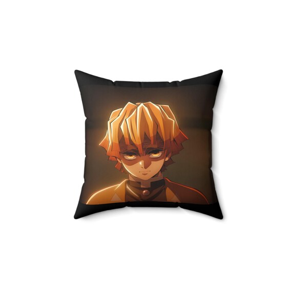 Cojín Almohadas De Zenitsu Demon Slayer Zenitsu, Almohada Cuadrada