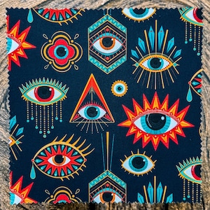 Ściereczka do czyszczenia soczewek Occult Eyes – ręcznie robiona w Hertfordshire, Anglia