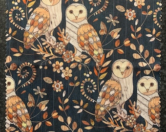 Wooden Owls Lens Cleaning Cloth – Handmade in Hertfordshire, England