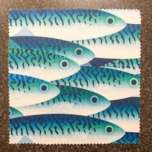 Holy Mackerel Lens Cleaning Cloth – Handmade in Hertfordshire, England