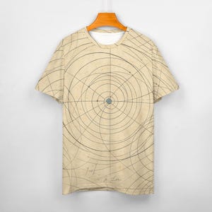Men&#39;s Sacred Geometry T-Shirt: Mystic Science Spiritual Tee