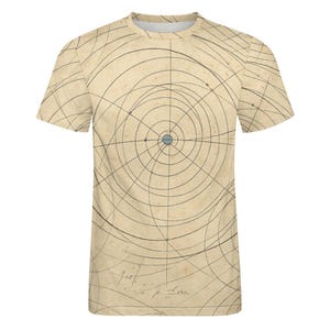 Men&#39;s Sacred Geometry T-Shirt: Mystic Science Spiritual Tee