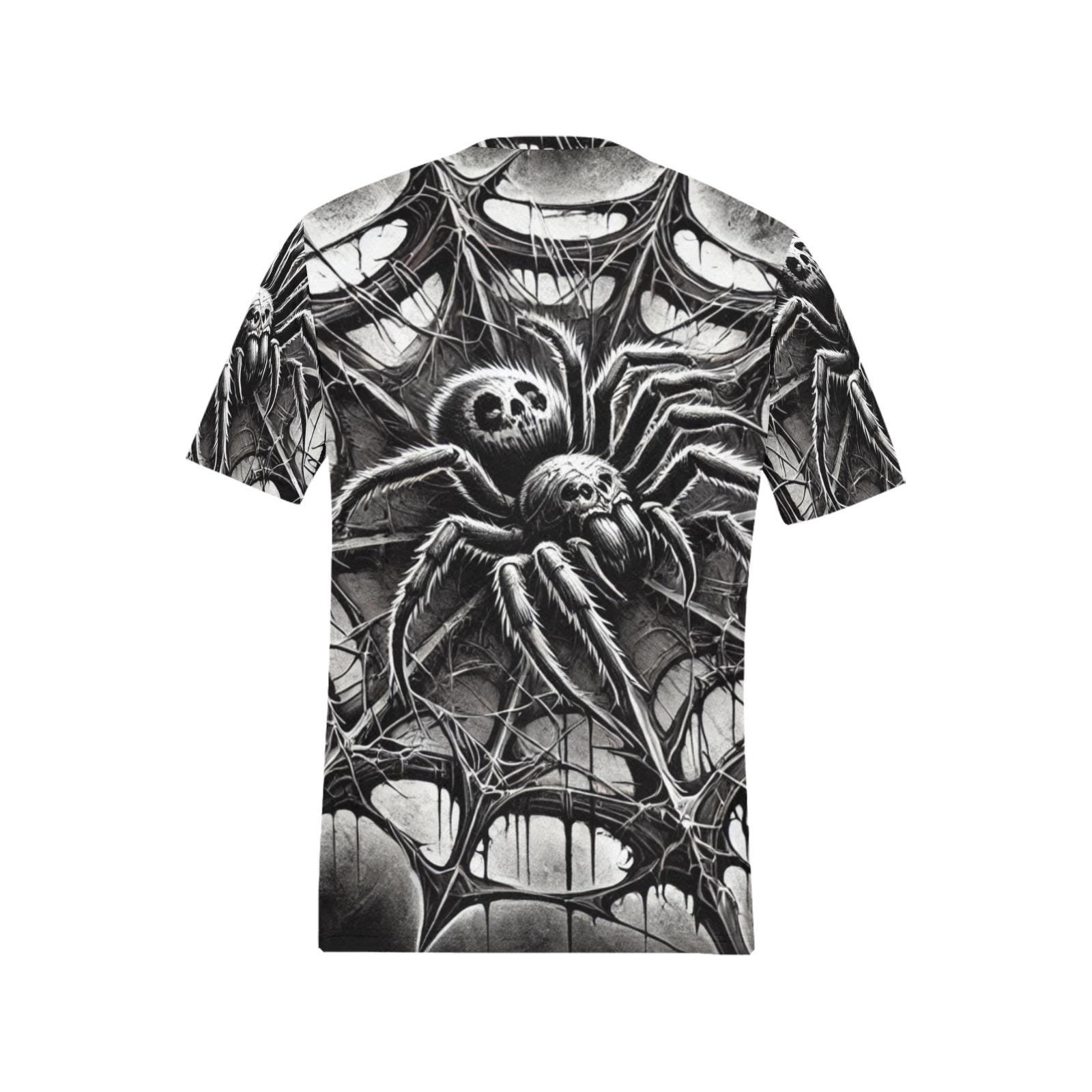 HWY×US/Big Spider Web L/S T-Shirt Amazon.com: Spider web spider lover gifts spiders Long