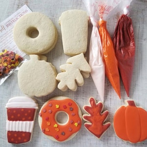 Fall Cookie Decorating KIT Demo link included!