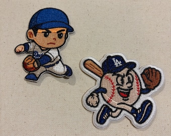 OH-Tani and Dodgers Baseball Man