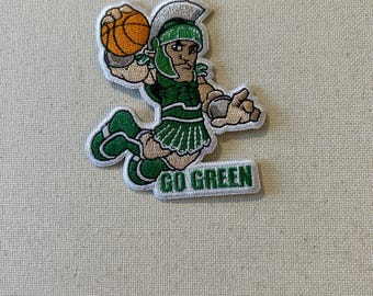 Spartans Embroidered Iron On Patch