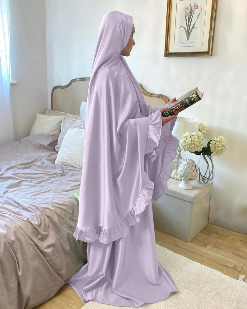 lilac satin