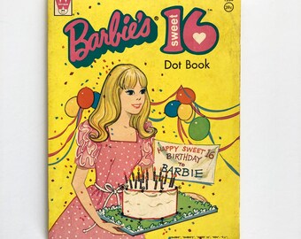 Barbie Coloring Book Etsy
