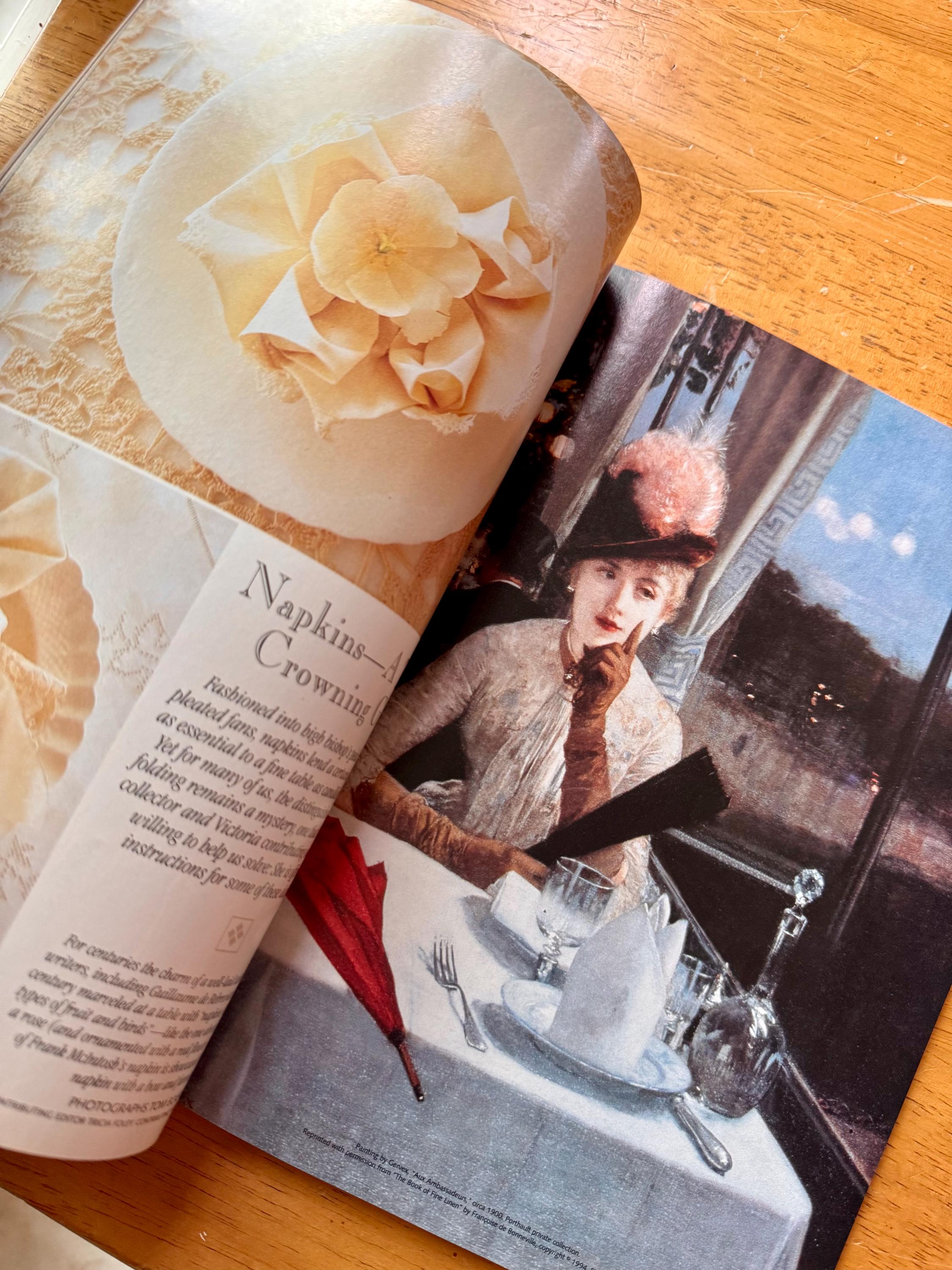 Vintage Victoria Magazine: November 1994 Thanksgiving Issue - Etsy