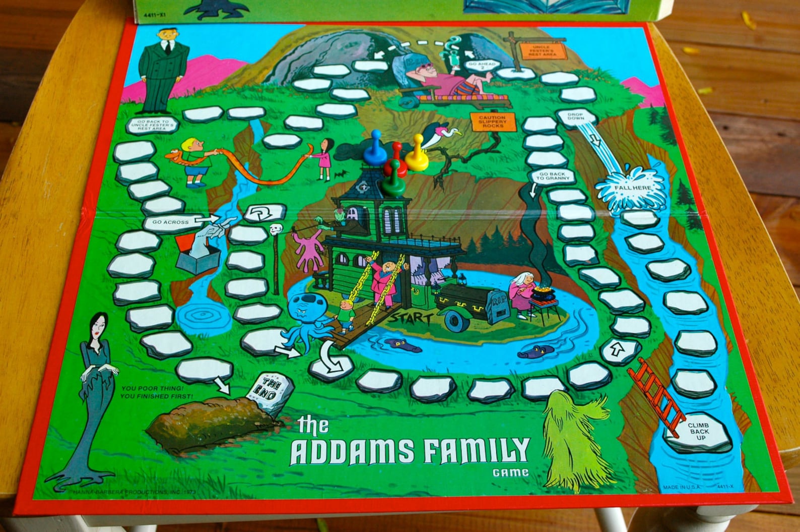 Vintage The Addams Family Board Game | Etsy