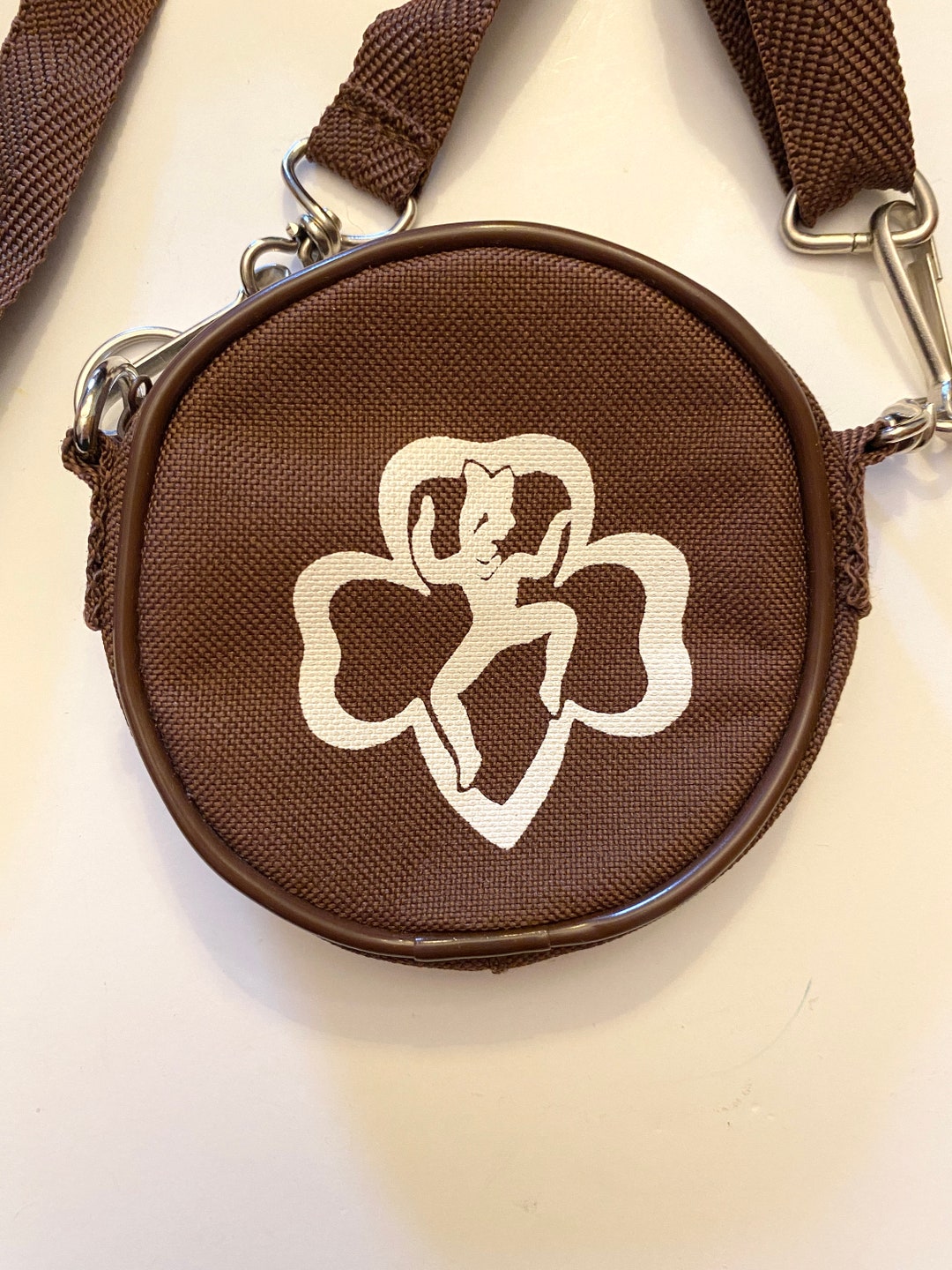 Vintage Brownie Scouts Accessory, Vintage Children's Purse, Vintage