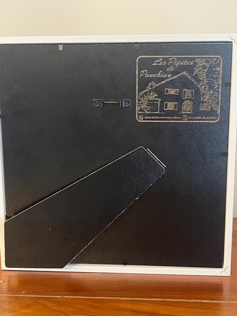 Carte de ville personnalisée découpée laser en bois image 9
