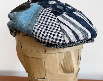 Rag patchwork hunting cap hnc-006