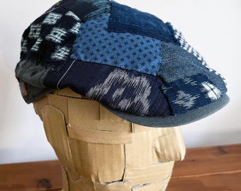 Rag patchwork hunting cap hnc-004