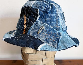 Rag patchwork hat hat-010