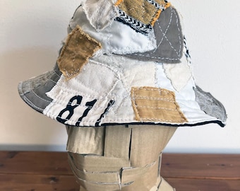 Rag patchwork hat hat-007