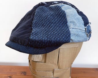 Rag patchwork hunting cap hnc-008