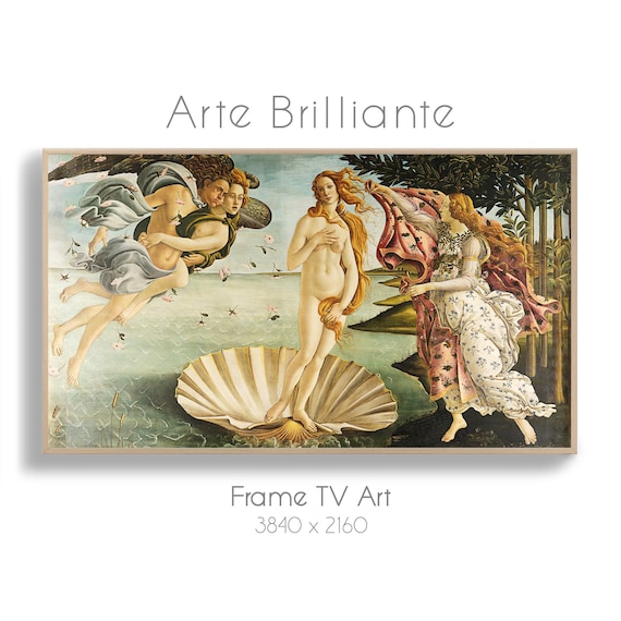 ボッティチェリ『ヴィーナスの誕生』 | Frame TV Art のデジタル