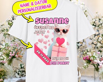 JGA T-Shirt Cat (personalizable)