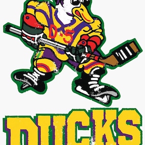 Mighty ducks logo - Etsy 日本