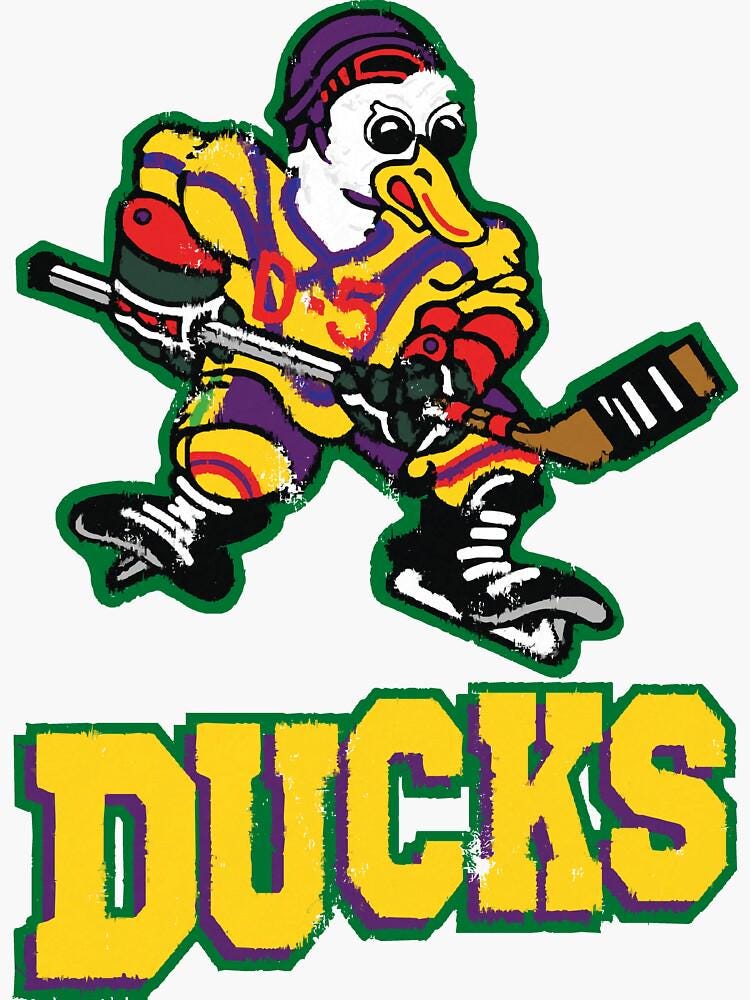 mighty ducks　プレート　マイティーダックス Mighty ducks - Etsy 日本