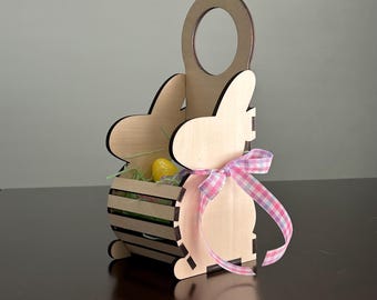 Colgador de puerta con forma de conejito