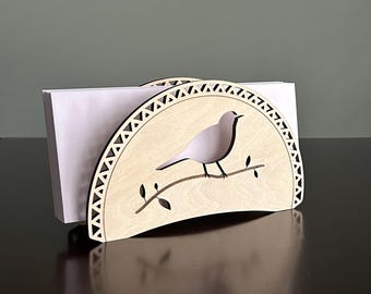 Organizador de correo para pájaros