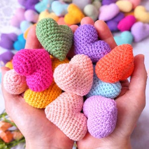 Plush Knitted Heart Pattern – Valentine's Gift (PDF Pattern)