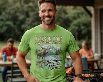 Camiseta unissex de gola redonda de tecido pesado | Gildan® 5000 kiwi