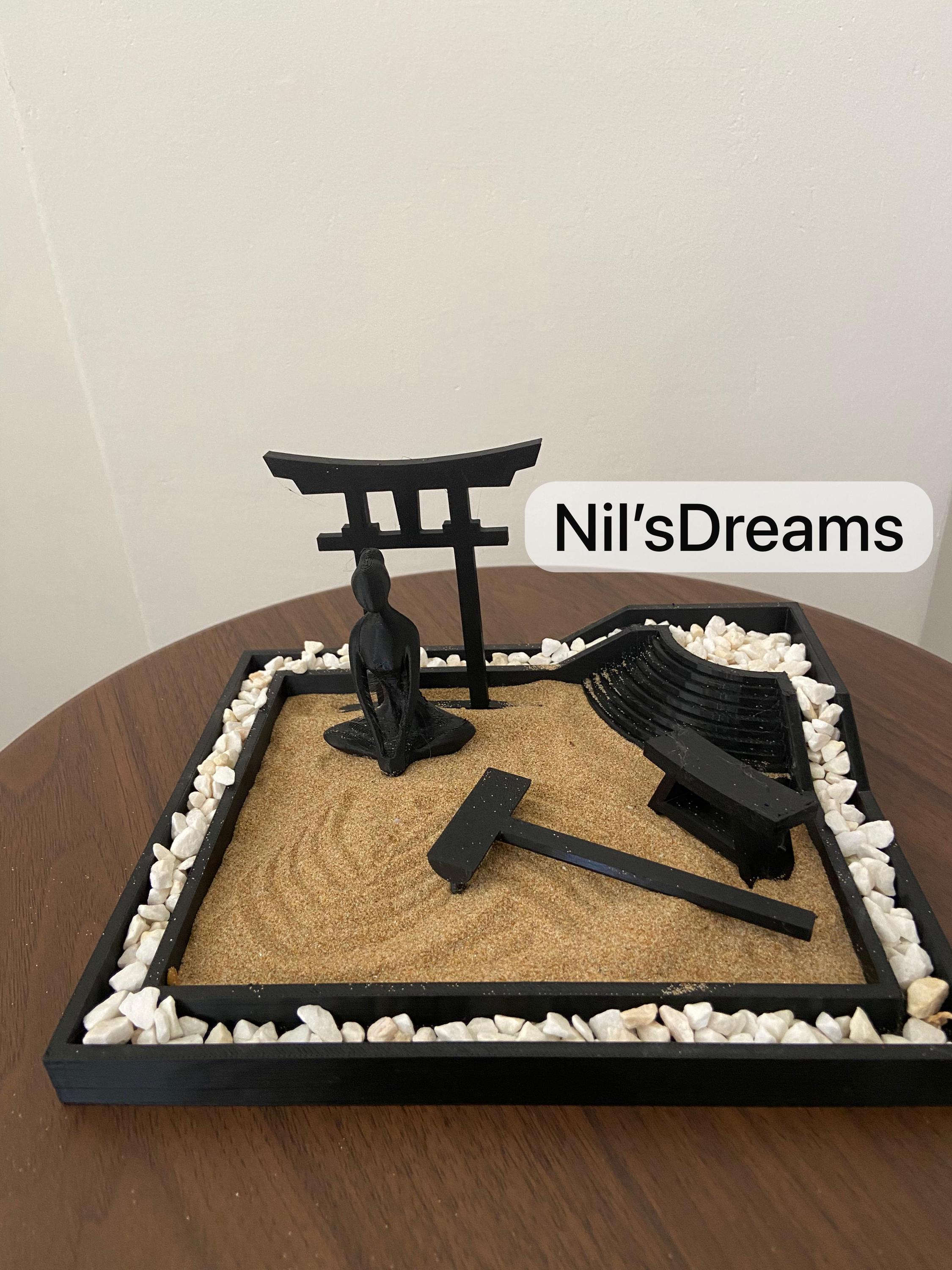 Zen Garden Set With Sand, Stones, Rake & Japanese Decor – Desktop ...