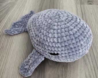 Handmade Whale / crochet / whale / crochet / crocheted whale / soft toy
