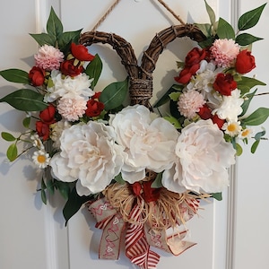Handcrafted Heart Wreath