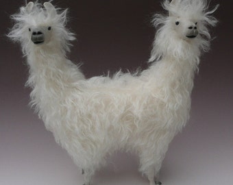 push me pull you llama toy