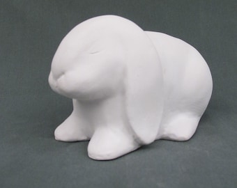 Mini Lop Rabbit Urn (WT)