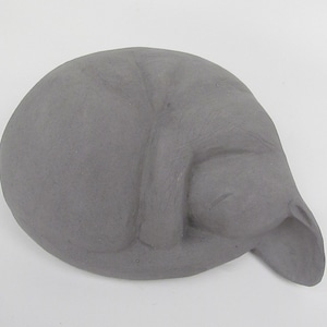 Grey Cat Cremation Urn (TI)