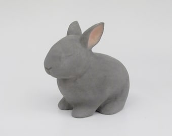Gray Rabbit Urn (ND)