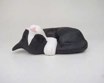 Small cat Personalized Ashes Urn (Sun)