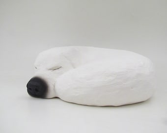 Dog Ashes Urn - Great Pyrenees