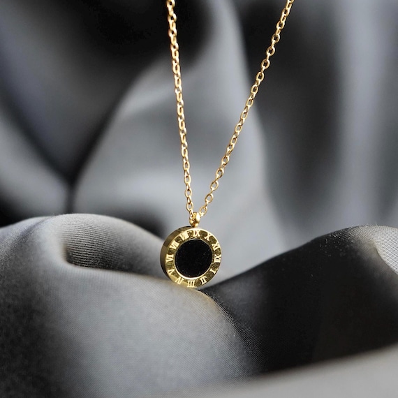 18K Gold Plated Stainless Steel Necklace – Hypoallergenic