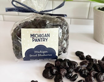 Sweet Dried Michigan Blueberries | Dried Fruit | Blueberries | Snack | Healthy Snack |